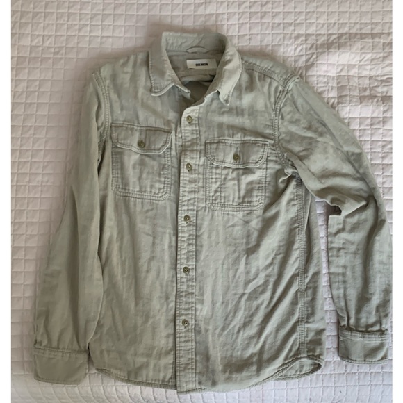 Buck Mason Other - Buck Mason Double Weave Shirt, Small